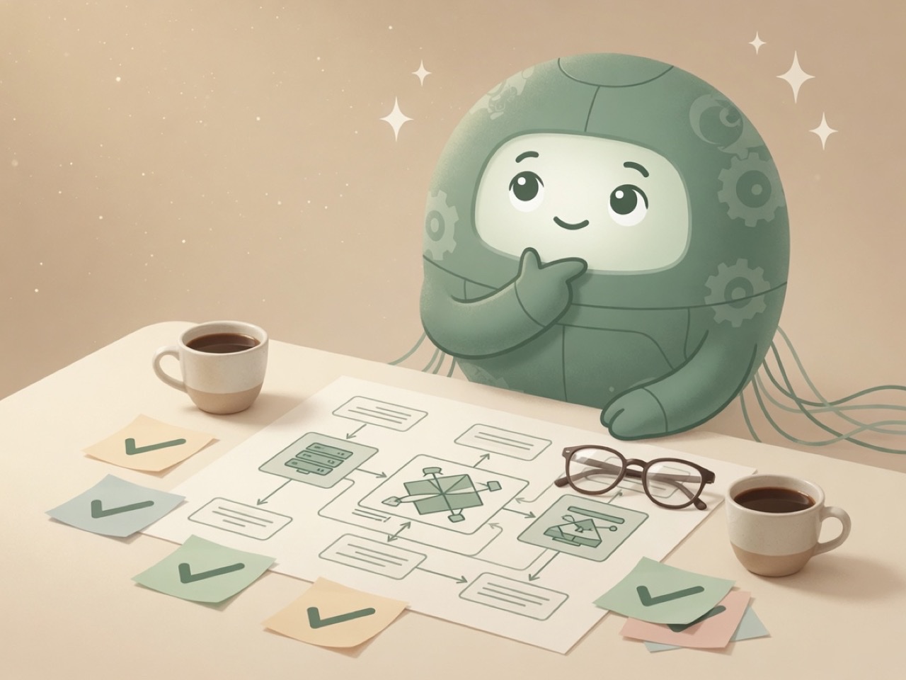 Technology consulting: Blend mascot planning architecture